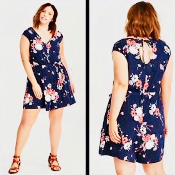 torrid floral romper